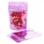 Stand Up Pouches Transparent/Pink 10.2x6x15.2cm | 57 grams (100 pieces) [ZBGB2PK]