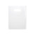 Plastic Carrier Bags White 23.9x30.5cm 60 micron LDPE (100 pieces) [H912WT1]