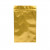 Gold Metallized Hanging Zipper Barrier Bags 12.7 x 20.8 cm (100 Pieces) [HZBB6MG]