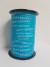 Curling Ribbon Congratulations Aqua 10mm x 250 meter (1 roll) [HV-HAB10AQ]