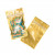 Grip Seal Bags Transparent/Gold 9.2x12.7cm (100 pieces) [HZB4CG]