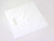 Plastic Carrier Bags White 40.6x40.6cm PE 20 micron (100 pieces) [H1616WT3]