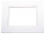 Mount Board Double thick bright White/White 27.9x35.6cm with 20.3x26.25cm Window (25 pieces) [MD30025]