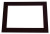 Mount Board Black 31.75x47cm Window - Outer size 45.7x61cm Conservation Quality (25 pieces) [MS30024]