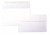 Envelopes White 24.1x15.2cm Premium Opaque (50 pieces) [E1K0]