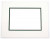 Mount Board Double thick White/dark Green 20.3x25.4cm with 11.8x16.8cm Window (10 pieces) [MD20207]