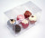 Plastic Gift Boxes for 6 mini Cupcakes or muffins 17.8x10.2x7.6cm (100 pieces) [CBS179]