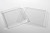 Plastic Gift Boxes 14.9x1.6x14.9cm Crystal Clear (25 pieces) [FB190]