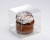 Plastic Gift Boxes for Jumbo Cupcakes 10.2x10.2x10.2cm (100 pieces) [CBS208]
