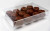 Plastic Gift Boxes for Chocolates 13x2.5x18.1cm with Insert (100 pieces) [CNDY168]
