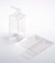 Plastic Gift Boxes 6.5x6.5x15.4cm Autolock Bottom (25 pieces) [PLB146]
