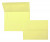 Envelopes Lemon Yellow 16.5x12.1cm Astrobright (50 pieces) [E5118]