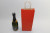Carrier Bags for Bottles dark Red 14x8x39cm Kraft 110 g/m (50 pieces) [PAWF1439DKR]
