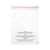 Plastic Bags with Suffocation Warning 27.9x35.6cm Reclosable (100 pieces) [PFW11114]