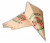Cone Bags with Fruits print 31cm - 60 grs Quality | Content 750 grams (100 pieces) [PAS31B]