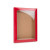 Kraft Gift Boxes with Window Red 13.7x1.5x18.7cm (25 pieces) [WGRG1]