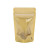 Stand Up Pouches Transparent/Gold 13x8x20.5cm | 113 grams (100 pieces) [ZBGGC3]