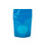 Stand Up Pouches Blue with oval Window 17x9x28.5cm | 340 grams (100 pieces) [ZBGO4BL]