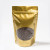 Stand Up Pouches Gold with oval Window 17x9x28.5cm | 340 grams (100 pieces) [ZBGO4G]