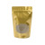 Stand Up Pouches Gold with oval Window 15x9x23.2cm | 312 grams (100 pieces) [ZBGO7G]