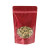 Stand Up Pouches Red with oval Window 15x9x23.2cm | 312 grams (100 pieces) [ZBGO7R]