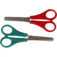 Kids Scissors, L: 13 cm, 12 pcs [HOB-11169]
