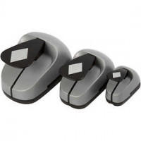 Craft Punch Set, L: 25+49+75 mm, W: 16+34+51 mm, 3 pcs [HOB-11272]