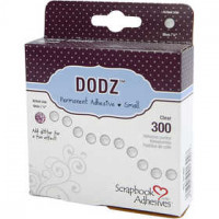 Dodz Adhesive Dots, D: 6 mm, thickness 0.5 mm, 300 pcs [HOB-11566]