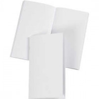 Notebook, size 9.5x16.6 cm, 100 g, 1 pc, white [HOB-192665]