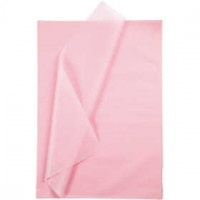 Tissue Paper, sheet 50x70 cm, 14 g, 25 sheets, light rose [HOB-20088]