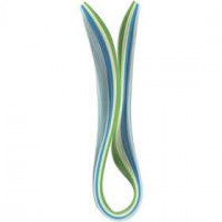 Quilling Paper Strips, W: 5 mm, L: 78 cm, 100 pcs, asstd. colours [HOB-20796]