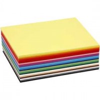 Creative Card, A6 105x148 mm, 180 g, 300 mixed sheets, asstd colours [HOB-21426]