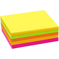 Neon Card, A6 105x148 mm, 180 g, 300 mixed sheets, asstd colours [HOB-21456]