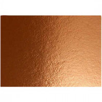 Metallic Foil Card, A4 210x297 mm, 280 g, 10 sheets, copper [HOB-220800]