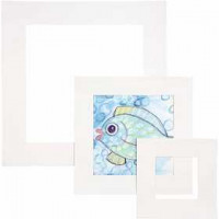 Picture Mount, thickness 0.4 mm, 270 g, 75 pcs, white [HOB-23611]