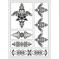 Flexible Stencil, sheet 21x14.8 cm, 1 sheet [HOB-24341]