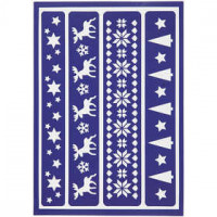 Flexible Stencil, sheet 21x14.8 cm, 1 pc [HOB-24440]