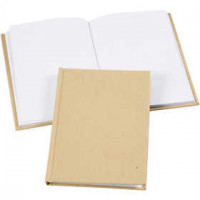 Sketchbook, A6 10.5x15 cm, thickness 80 g, 1 pc, brown [HOB-26368]