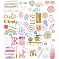 Gift Tags, size 5-115 mm, 120 g, 118 pcs [HOB-27073]