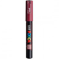 Uni Posca Marker, line width: 0.7 mm, PC-1M, 1 pc, red wine [HOB-273050]