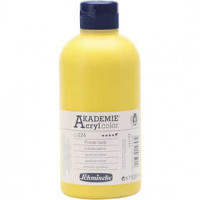 Schmincke AKADEMIE® Acryl color, semi-opaque, good fade resistant, 500 ml, primary yellow (224) [HOB-31855]