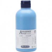 Schmincke AKADEMIE® Acryl color, opaque, 500 ml, primary blue cyan (446) [HOB-31871]