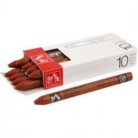Neocolor I Crayons, thickness 8 mm, L: 10 cm, 10 pcs, russet (065) [HOB-34004]