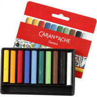 Neocolor I Crayons, thickness 8 mm, L: 5 cm, 10 pcs, asstd colours [HOB-34011]