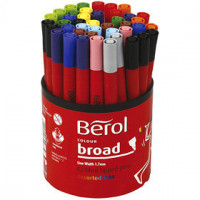 Berol Marker, line width: 1.7 mm, D: 10 mm, 42 pcs, asstd colours [HOB-37280]