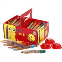 Colouring Pencils, lead: 6 mm, D: 13 mm, 36 pcs, asstd colours [HOB-37296]
