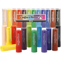 Soft Color Stick, 10 g, L: 8 cm, 12 pcs, asstd colours [HOB-38135]