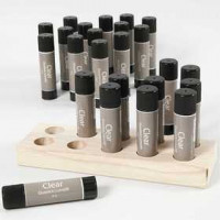 Clear Glue Sticks, 21 g, 24 pcs, paulownia [HOB-39017]