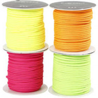 Polyester Cord, thickness 4 mm, 4x40 m, neon colours [HOB-41556]