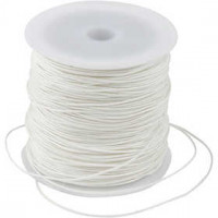 Polyester Cord, thickness 1 mm, 50 m, white [HOB-41571]